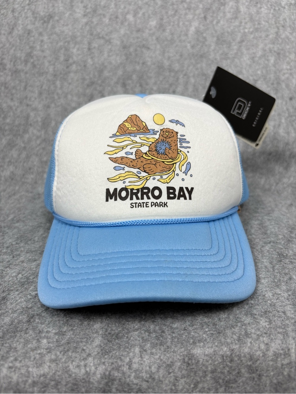NWT Decky Morro Bay State Park Otter Trucker Hat